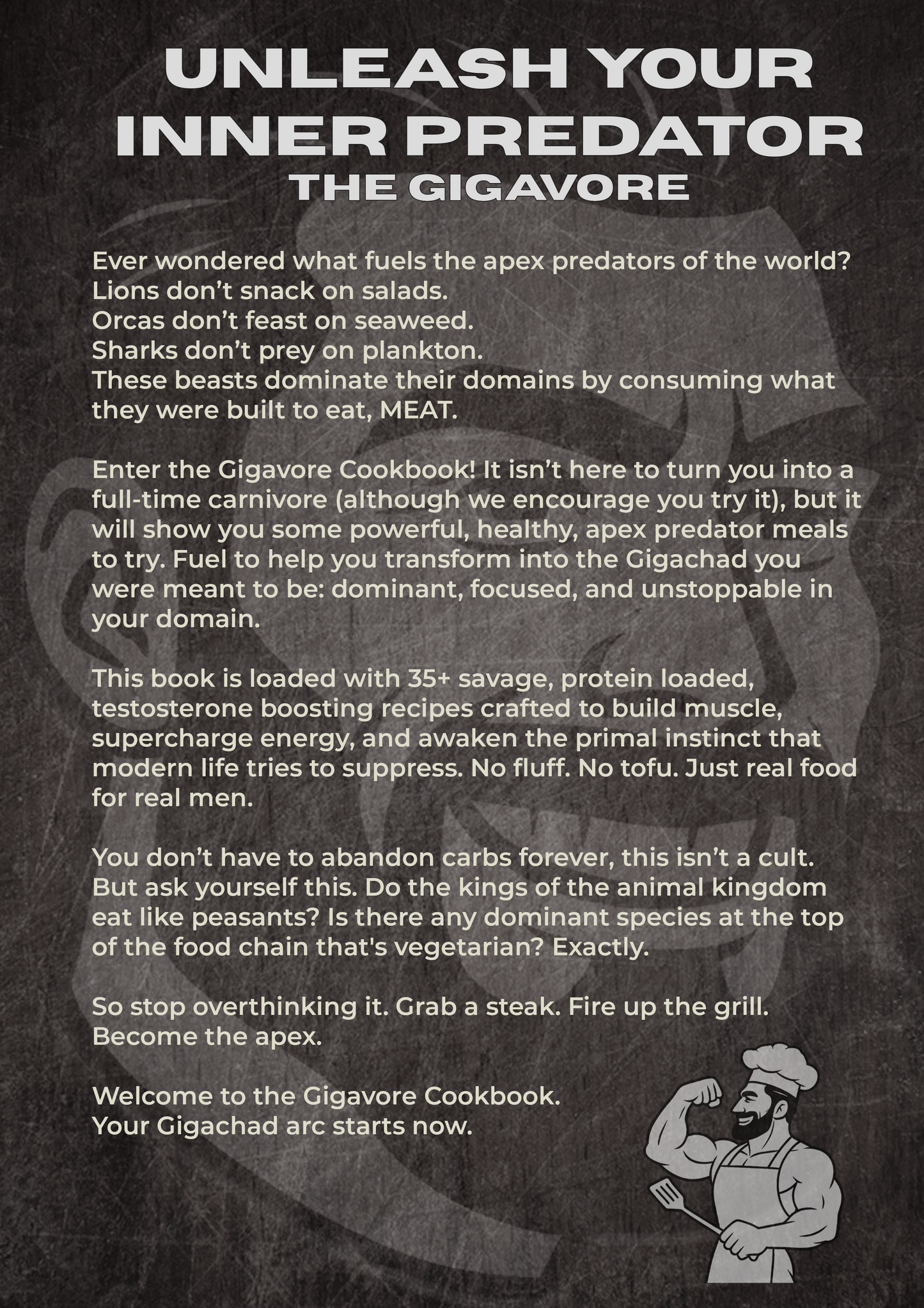 The GIGAPILLED Carnivore E-Cookbook